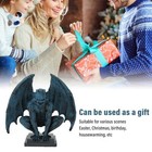 Lifelike Gothic Gargoyle Statue Resin Sculpture Ornament For Home Garden Yard   