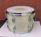 Vintage  71 Ludwig 13  Silver Spkl Tom W 3-ply Shell