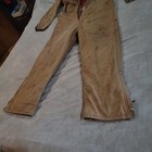 Carhartt Men s Quilt Lined Coveralls Duck Brown Sz 46 Long