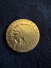 1913 2 1 2 Dollar Indian Head Gold Coin