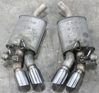 2012-2015 Camaro Ss Zl1 1le Npp Bi Mode Dual Exhaust Quad Tip Mufflers Used Gm