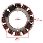 Stator For Evinrude Johnson Outboard 225hp 6cyl 1993-2001 0584643 0763779 35amp
