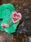 Puffkins Jingles The Christmas Green Teddy Bear 4  Plush Stuffed Animal Toy New