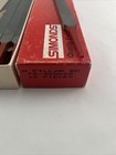 Vintage Simonds 8    Pillar Bastard File Red Tang Made In Usa Safe Edge  12pc 