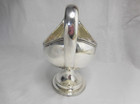 Tiffany Moore Era C1860 Beaded Rim Pedestal Foot Sterling Silver Gravy Boat