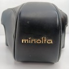 Vintage Minolta Leather Srt Camera Case