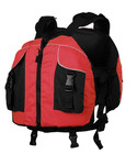 Life Jacket Vest Adult Swim Safety Float Suit Red For Water Sports Survival
