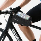 Mtb Bike Phone Holder Bag Top Tube Waterproof Frame Pouch 1 6l Fits Phone 6 8in