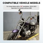 Clutch Throttle Cable For 2014-2021 Harley Sportster Xl No Abs  W 14   Handlebar