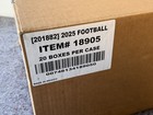 2025 Panini Select Football Hobby 20 Mega Box Sealed Case In Hand
