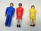 Renwal Dollhouse Family Vintage 1950s Parents Kids Jointed Mom  Dad  Daughter