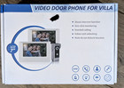 Wired Video Intercom System  7 Inches Video Doorbell Door Phone System For Villa