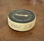 2012 Bobby Ryan Anaheim Ducks Goal Puck Assist Ryan Getzlaf