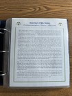 Americas Fifty States Commemorative Covers Collection Stamp Album W  20 States