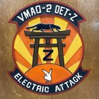 Marines Usmc Plaque Vmaq-2 Det-z Col K  C  Bateman Logo   Last Prowler Squadron