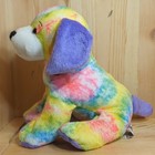 Ganz Webkinz Tie Dyed Puppy  model Hm385  Plush Only No Code Retired