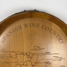 Briganti Stl Spanish Wine Country Barrel End Wall Hanging