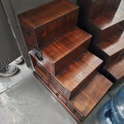 Japanese Antique Chest Of Drawers Vintage Wooden Mini Stair Tansu Showa Retro