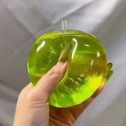 Squishy Green Apple Stress Ball Soft Fidget Sensory Toy For Adhd Autism Slow Reb