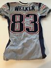 Wes Welker 2007 Autographed Game Used Worn New England Patriots Jersey Bas