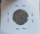1865 Nickel 3 Three Cent Piece