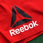 Reebok Ufc Men   s Official Fight Night Mma Red Octagon Shorts
