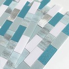  Peel And Stick Backsplash For Kitchen Mosaic Bathroom Marble 5sheets Blue Mix