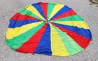 Huge 24 Ft Kids Play Parachute With Handles Multi Color School Colorful 