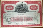 Stock Certificate Childs Company   brooklyn  Coney Island Restaurant  1950 s