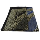 Islamic Prayer Rug Thin Woven Chenille And Taffeta Turkish Sajadah Intricate    