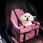 Dog Car Seat Booster Pet Travel Carrier Basket Safety Seat Small Dogs