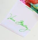 Vera Bradley Rayon Soft Fringed Boho Scarf Wrap Shawl Pop Art Flowers Casual