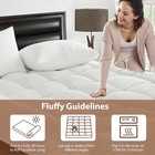 Extra Thick Mattress Topper Quilted Cooling Mattress Pad 8 -21  Deep Pocket Soft