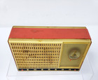 Emerson 555 The All American Transistor Radio - Usa Orange With Flaws