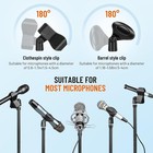 Heavy-duty Tripod Microphone Stand  Adjustable Boom With 2 Mic Clips  Cy0330
