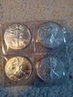 2002 American Silver Eagle 1 Oz  999 Fine Silver Dollar Ase Uncirculated bu