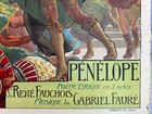 Original 1920 s French Opera Poster  penelope 