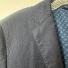 Peter Millar Jacket Mens Medium 2 Button Blazer Wool Golf Unlined Blue Pinstripe