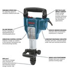 Bosch Sds-max Demolition Hammer Refurbished