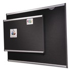 Quartet Embossed Bulletin Board Hi-density Foam 48 X 36 Black Aluminum Frame