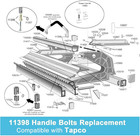 Upgraded Compatible With Tapco Brake Part  11398 Hemming Handle Plug Kit   Sidin