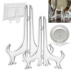 5xdecorative Plate Holder Display Stand Easel Picture Frame Pedestal Ornaments