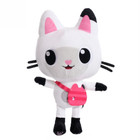  blue Bare  Gabby s Dollhouse  10-inch Cat Plush Toy With Pink Shoulder Bag