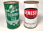 Vintage Tudor And Genesee Flat Top Cans 