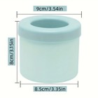 60-cube Silicone Ice Cube Cylinder Mold  Easy Release Suitable For Refrigerators