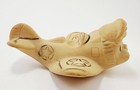 Vtg 1950 s Rubber Soft Viny Squeaky Squeak Toy Plane Airplane Jolly Squeaker