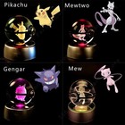 3d Anime Crystal Ball Led Night Light Lamp    Desk Decor Gift For Fans   Game   