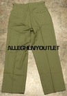 Us Army Og 108 Wool Trousers Winter Vintage 1951 Military Olive Green Pants S M
