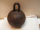 25  Vintage Antique Wb-4 Cast Iron Ball With Square Lug Rounded Top  25 