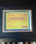 Korg Triton Extreme 88 Key Workstation Synthesizer Sampler Digital Keyboard